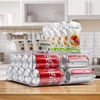 image:imageSorbus Water Bottle Organizer for Fridge with Lid  Holds 9 Bottles  Stackable Drink Organizer for Refrigerator Pantry or Countertop  Clear BPAFree Plastic Bottle Storage Holder 4 PackStandard Can