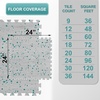 image:imageSorbus Wood Grain Floor Tiles Foam Mat EVA Interlocking Mats Tile 38Inch Thick Flooring Wood Puzzle Exercise Mats wBorders  Home Playroom Basement Apartment Trade Show Baby DanceTerrazzo  Green