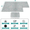 image:imageSorbus Wood Grain Floor Tiles Foam Mat EVA Interlocking Mats Tile 38Inch Thick Flooring Wood Puzzle Exercise Mats wBorders  Home Playroom Basement Apartment Trade Show Baby DanceTerrazzo  Green