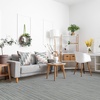 image:imageSorbus Wood Grain Floor Tiles Foam Mat EVA Interlocking Mats Tile 38Inch Thick Flooring Wood Puzzle Exercise Mats wBorders  Home Playroom Basement Apartment Trade Show Baby DanceGrey