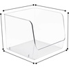 image:imageSorbus Open Plastic Storage Bins Clear Pantry Organizer Box Bin Containers for Organizing Kitchen Fridge Food Snack Pantry Cabinet Fruit Vegetables Bathroom Supplies 4Pack