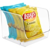 image:imageSorbus Open Plastic Storage Bins Clear Pantry Organizer Box Bin Containers for Organizing Kitchen Fridge Food Snack Pantry Cabinet Fruit Vegetables Bathroom Supplies 4Pack