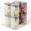 image:imageSorbus Open Plastic Storage Bins Clear Pantry Organizer Box Bin Containers for Organizing Kitchen Fridge Food Snack Pantry Cabinet Fruit Vegetables Bathroom Supplies 4Pack