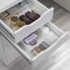 image:imageSorbus Skin care organizer Storage bin Drawer organizers for cosmetic Clear Stackable Containers for Bathroom Vanity 4Piece Set4Piece Set