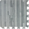 image:imageSorbus Wood Grain Floor Mats Foam Interlocking Mats Each Tile 1 Square Foot 38Inch Thick Flooring Wood Mat Tiles  Home Office Playroom Basement Trade Show 16 Tiles16 Sq ft TerrazzoWood Grain  Gray