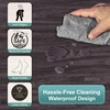 image:imageSorbus Wood Grain Floor Mats Foam Interlocking Mats Each Tile 1 Square Foot 38Inch Thick Flooring Wood Mat Tiles  Home Office Playroom Basement Trade Show 16 Tiles16 Sq ft TerrazzoCarbon