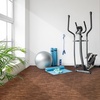 image:imageSorbus Wood Grain Floor Mats Foam Interlocking Mats Each Tile 1 Square Foot 38Inch Thick Flooring Wood Mat Tiles  Home Office Playroom Basement Trade Show 16 Tiles16 Sq ft TerrazzoBrown