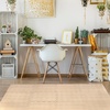 image:imageSorbus Wood Grain Floor Mats Foam Interlocking Mats Each Tile 1 Square Foot 38Inch Thick Flooring Wood Mat Tiles  Home Office Playroom Basement Trade Show 16 Tiles16 Sq ft TerrazzoWood Grain  Light Pine