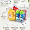 image:imageSorbus Clear Storage Bins 2 Pack Extra Large  BPAFree Clear Bins for Organizing Pantry Toys amp Laundry  Clear Storage Containers with Handles 1375x975x8754 Pack