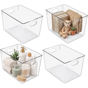 image:imageSorbus Clear Storage Bins 2 Pack Extra Large  BPAFree Clear Bins for Organizing Pantry Toys amp Laundry  Clear Storage Containers with Handles 1375x975x8754 Pack