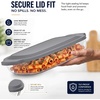 image:imageSorbus 9x13 Glass Baking Dish with Lid Set of 2  Casserole Dish with Lid Glass Baking Dishes for Oven Safe Freezer amp Dishwasher Safe BPAFree Lids