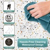 image:imageSorbus 120 Sq Ft Wood Grain Floor Tiles Foam Mat EVA Interlocking Mats Tile 38Inch Thick Flooring Wood Puzzle Exercise Mats wBorders  Home Playroom Basement Apartment Trade Show Baby DanceConfetti