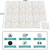 image:imageSorbus 120 Sq Ft Wood Grain Floor Tiles Foam Mat EVA Interlocking Mats Tile 38Inch Thick Flooring Wood Puzzle Exercise Mats wBorders  Home Playroom Basement Apartment Trade Show Baby DanceConfetti