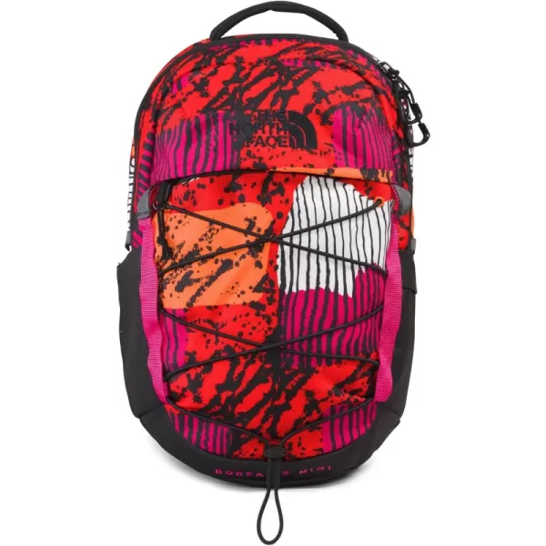 One Size Fiery Red Abstract Yosemite Print/Tnf Black/Mr. Pink