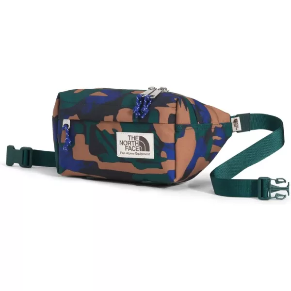 TNF Black Dazzle Camo Print/Ponderosa Green