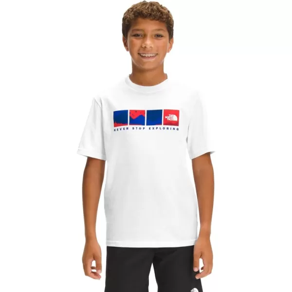 Tnf White/Hero Blue