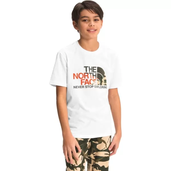 Tnf White/New Taupe Green Explorer Camo Print