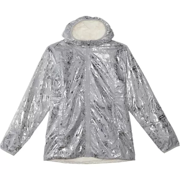 Meld Grey Nature Texture Metallic Print