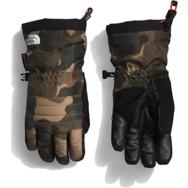 Utility Brown Camo Texture Small Print