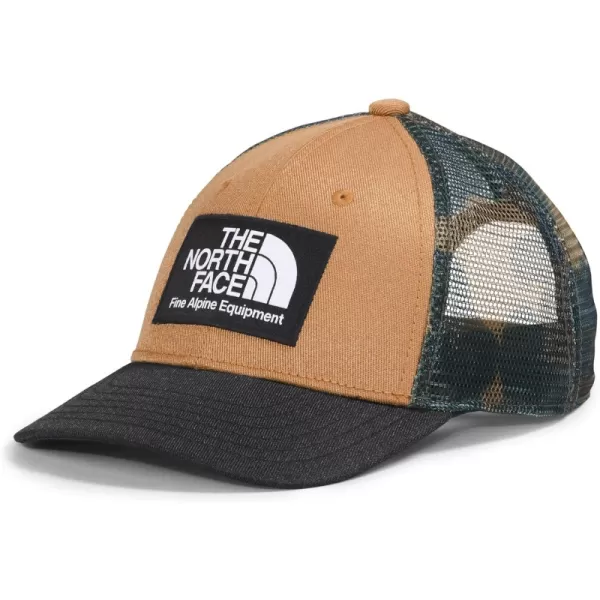 Almond Butter/Tnf Black/Utility Brown Camo Texture Small Print