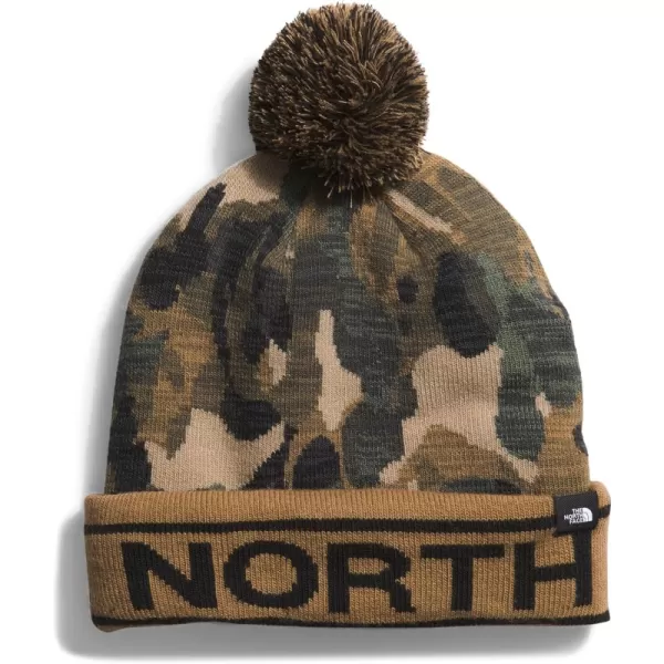 Utility Brown Camo Texture Small Print