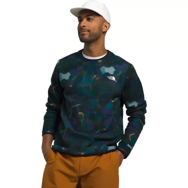 Summit Navy Camo Texture Print