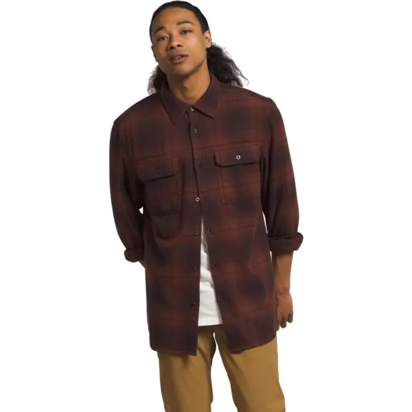 Coal Brown Medium Half Dome Shadow Plaid