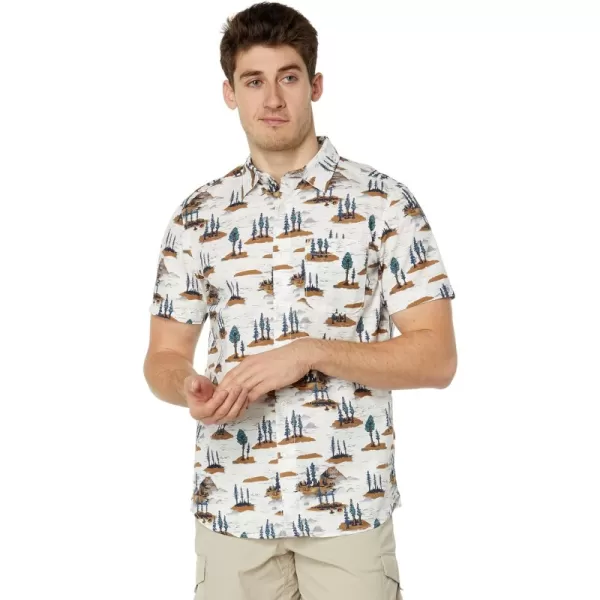 Gardenia White Camping Scenic Print