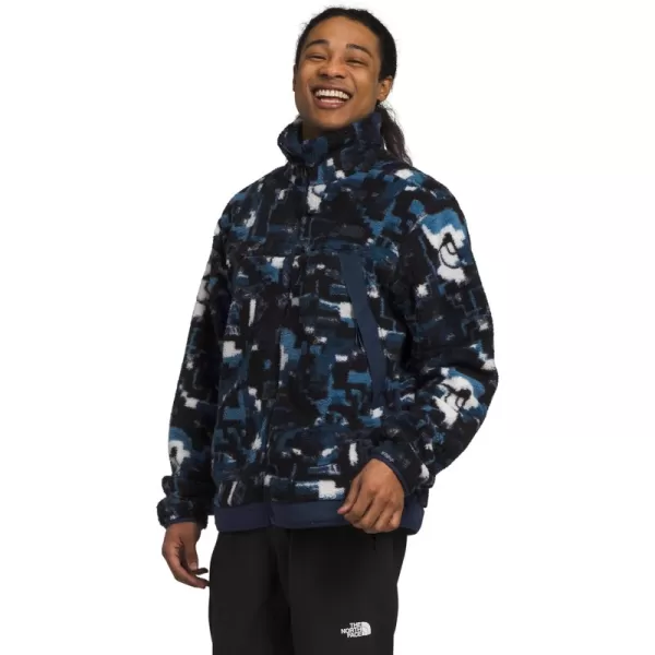 Summit Navy Digi Half Dome Print