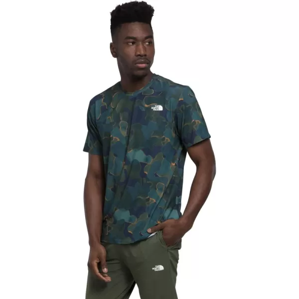 Summit Navy Camo Texture Print