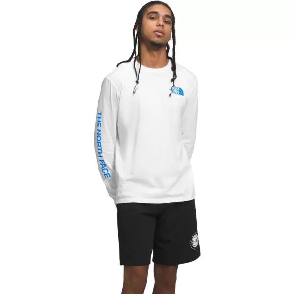 Tnf White/Optic Blue