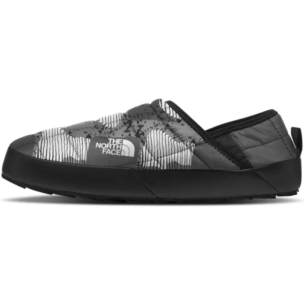 Asphalt Grey Abstract Yosemite Print/Asphalt Grey