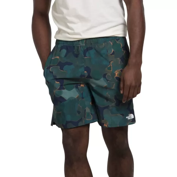 Summit Navy Camo Texture Print