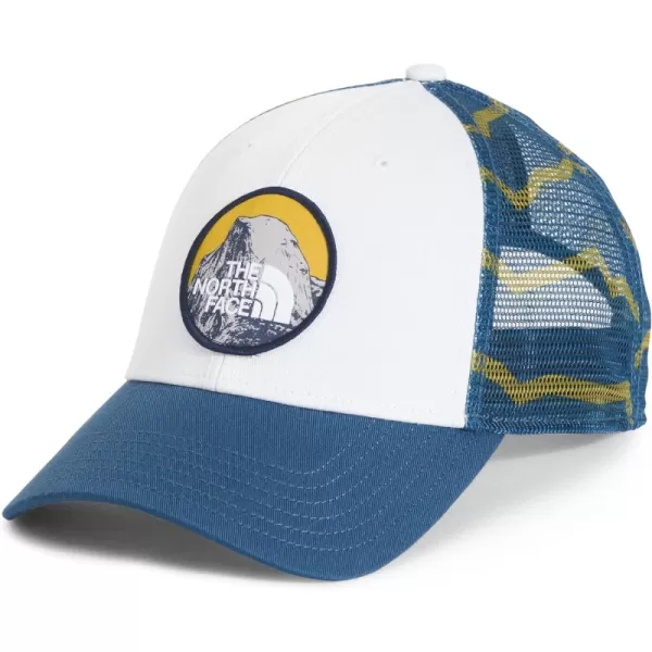 Tnf White/Shady Blue Linear Mountains Print/Graphic Patch