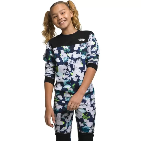 Summit Navy Abstract Floral Sml Print