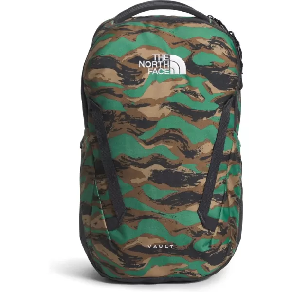 Deep Grass Green Painted Camo Print/Asphalt Grey