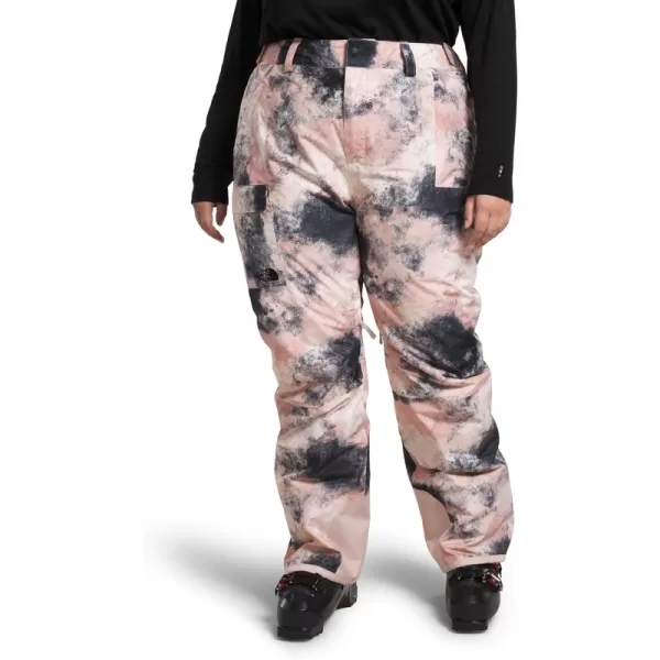 Women's Freedom Insulated Pant - Long Pink Moss Faded Dye Camo Print