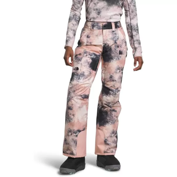 Women's Freedom Insulated Pant - Regular Pink Moss Faded Dye Camo Print
