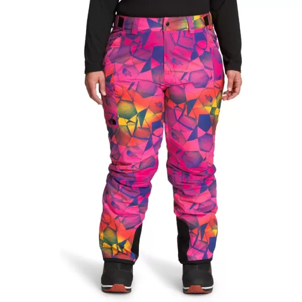 Women's Freedom Insulated Pant - Short Mr. Pink Pink Expedition Print