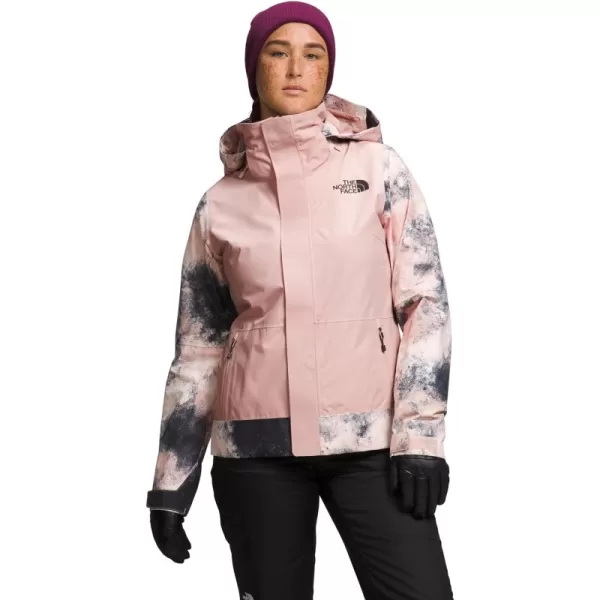Pink Moss Faded Dye Camo Print