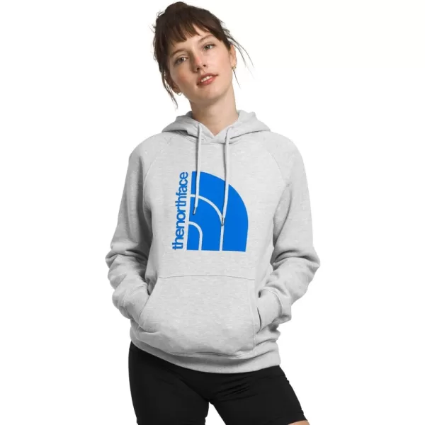 Tnf Light Grey Heather/Optic Blue