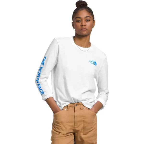 Tnf White/Optic Blue