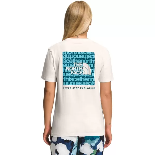 Gardenia White/Blue Coral Tnf Lowercase Print