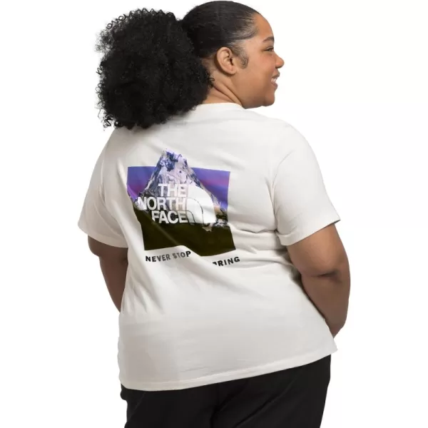 Gardenia White/Tnf Mountain Script Graphic