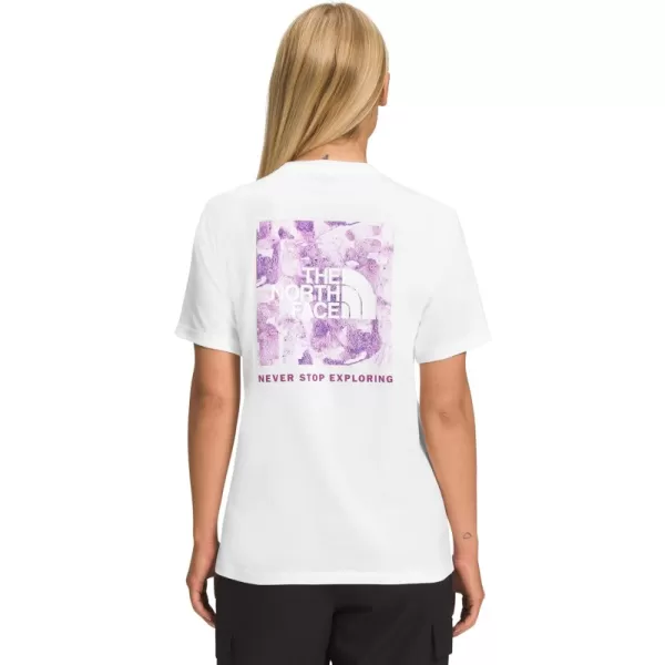 Tnf White/Purple Cactus Flower