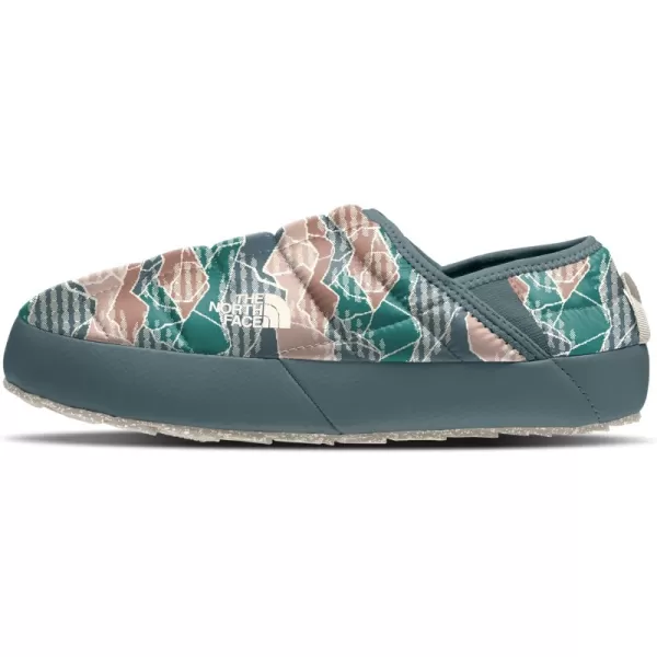 Porcelain Green Mountain Camo Print/Goblin Blue