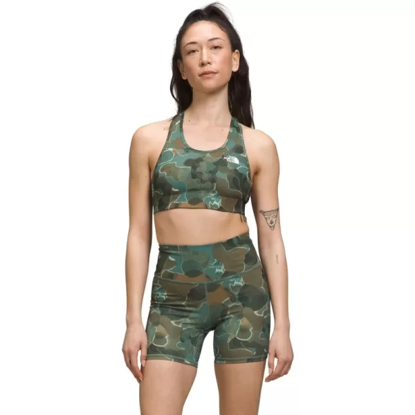 Dark Sage Camo Texture Print