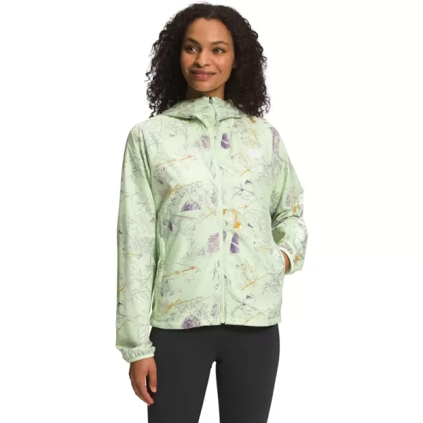 Lime Cream Valley Floor Print