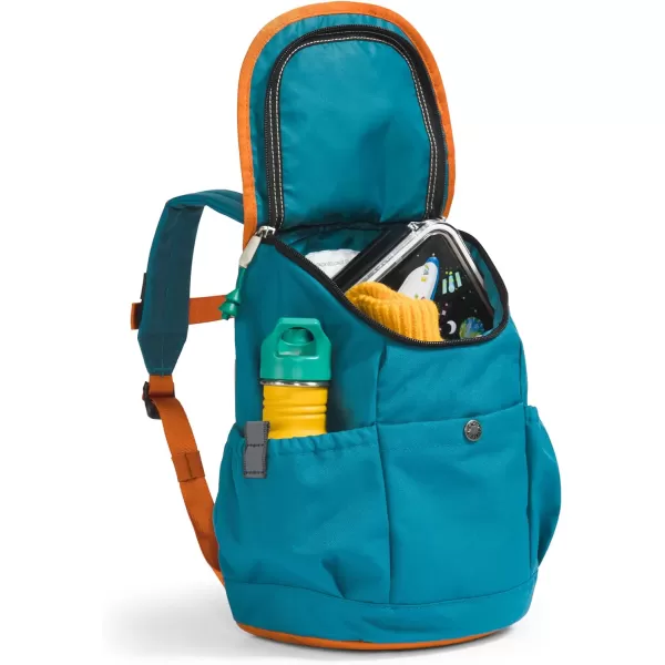 THE NORTH FACE Kids' Mini Explorer Backpack, Blue Moss/Gravel/Desert Rust, One Size