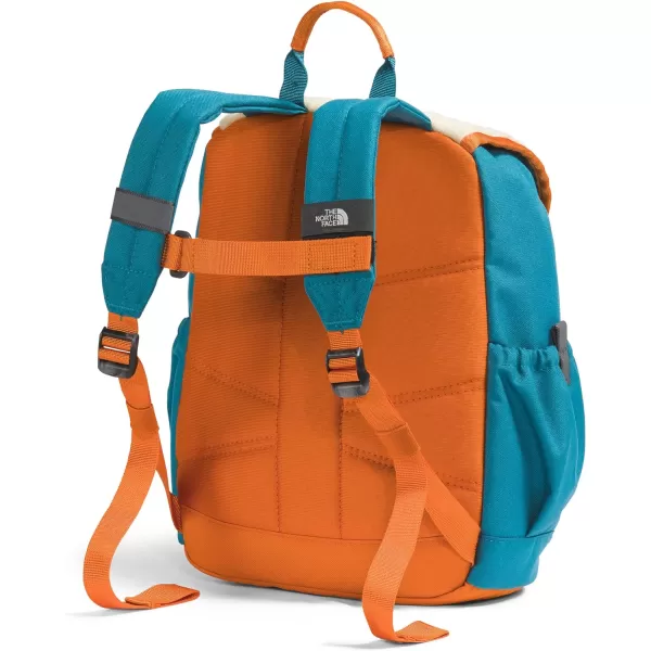 THE NORTH FACE Kids' Mini Explorer Backpack, Blue Moss/Gravel/Desert Rust, One Size